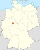 Marsberg on a map