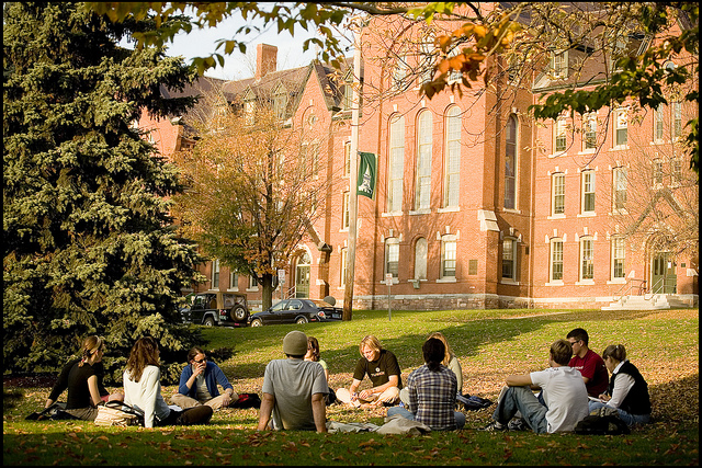 A group of
students at UVM