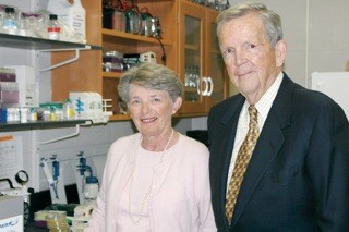 Sally Hergenrader, '55 with husband Will Hergenrader