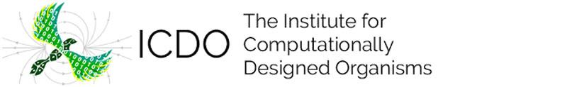 The Institute for Computationally Designed Organisms (ICDO) logo