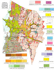 Surficial Geology Map of Chittenden County