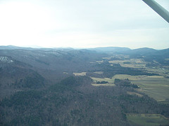 An Aerial Photo Of Hinesburg