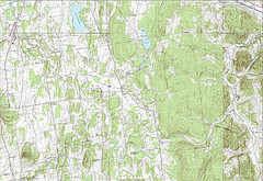 Current Topographical Map of Hinesburg