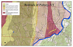 Putney Bedrock Map