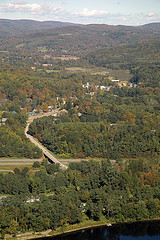 Aerial Photo of Putney Town Center