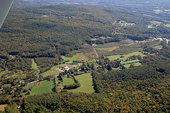 Aerial View of Sacketts Brook Valley