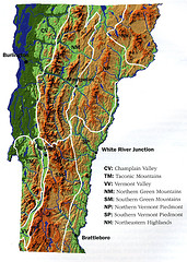 Biophysical Regions of Vermont