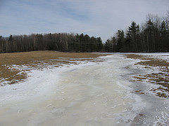 drainage in the west field