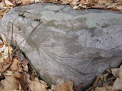 cross bedded rock, glacial erratic? 5