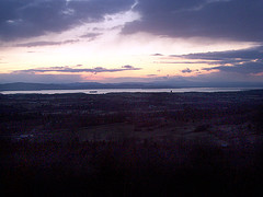 Sunset from Five Tree Hill
