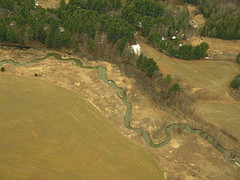 Muddy Brook from the Air