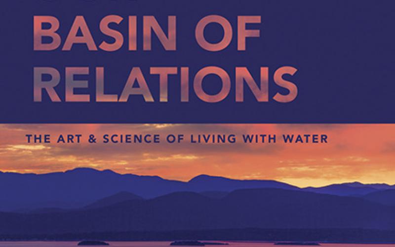 Lake Champlain - Rock Dunder, Four Brothers, September 21, 2015 by Mike Sipe Lake Champlain sunset on book cover