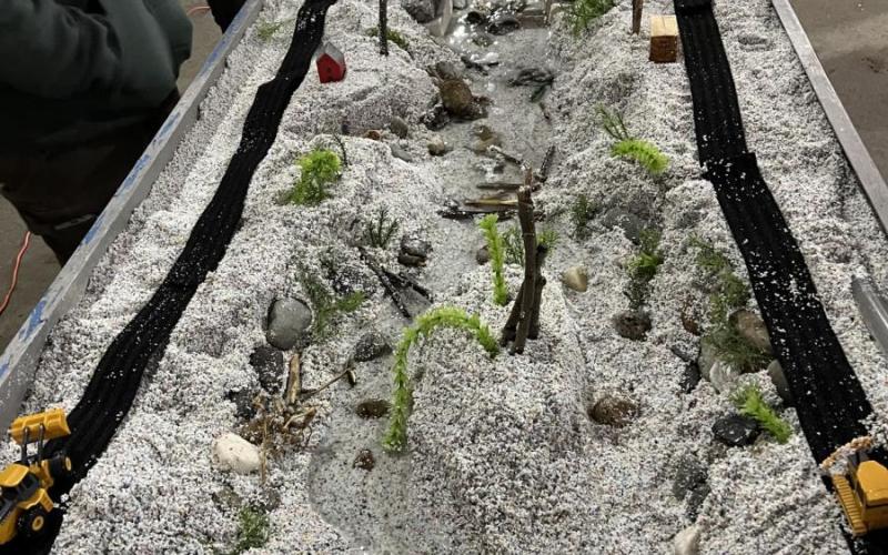 Strwamtable activity at "River Science 101" workshop