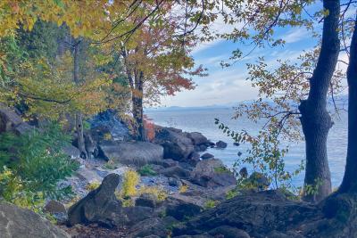Lake Champlain during Fall. Photo by Isabella Soddu. Lake Champlain during Fall. Photo by Isabella Soddu.