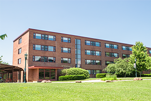 External view of Patterson Hall