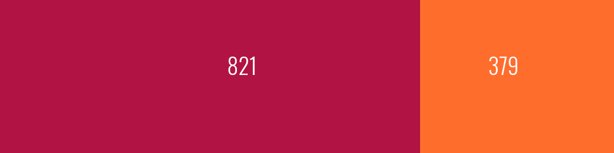 Placeholder banner split into two images– 821 and 379 pixels wide