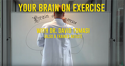 Main title example from Your Brain on Exercise video