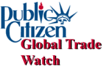 [Public Citizen
Global Trade Watch]