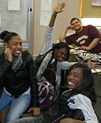 DClimNet students in classroom