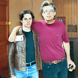 Picture of Stephen King and NickPetrie
