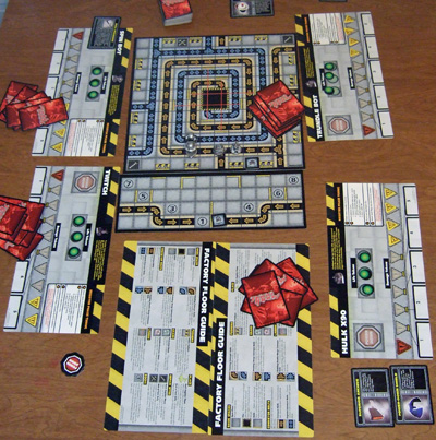 Roborally on the dining table