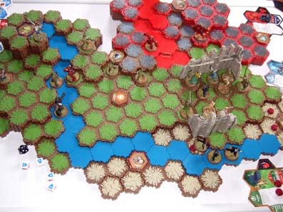 Heroscape battle