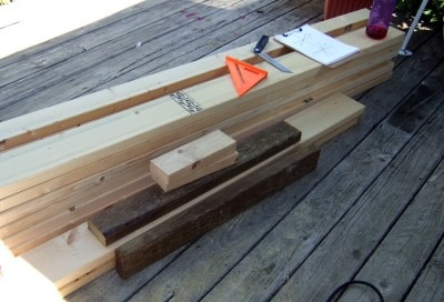 Materials, nicely stacked.