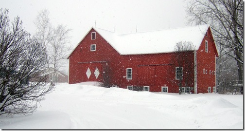 snowy-barn