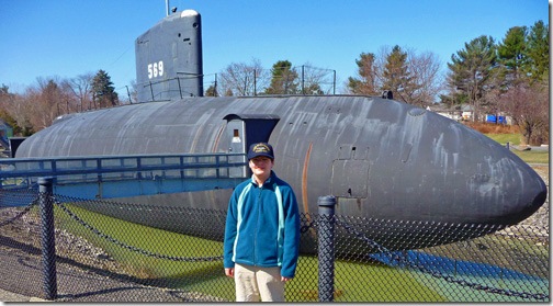 USS Albacore - starboard side