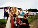 Pennsic, Coldwood/Freehold Camp    August, 1996: Russel, Marieke, Sir Stephen, Cenwulf, Arundel  