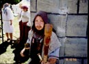 Pennsic, Coldwood/Freehold Camp, August, 1996:    Aidan, Guarding the gate at EK Royal  