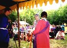 Panteria, May 1999:   Dante receives his AOA  