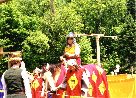 Panteria, May 1999:   Baroness Ellen du Grandchamps, Queen's Champion of the Horse  