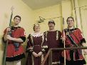 Isle du Dragon Dormant 12th Night, Jan. 15, A.S. 34:   Egil, Cenwulf, Marieke, Gerhardt 