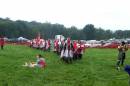 Pennsic 32    King Peter leads his men into the woods battle Photo from Katherine  