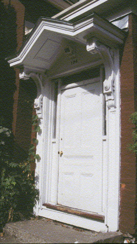 194 Maple Street - Front door of the Giles S. Appleton House