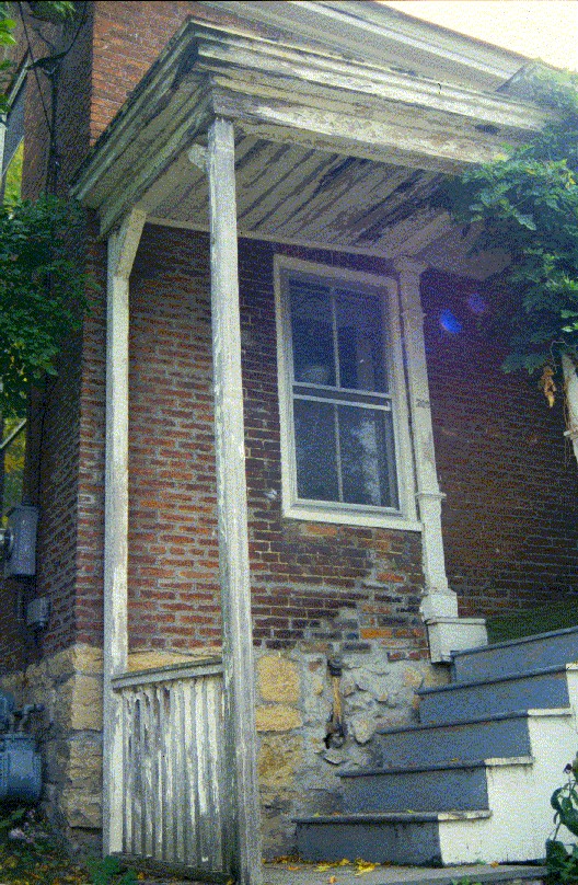 316 S. Winooski Avenue - detail of front steps and porch