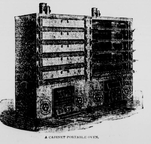 G.S. Blodgett & Co. 1900 Portable Cabinet Oven
