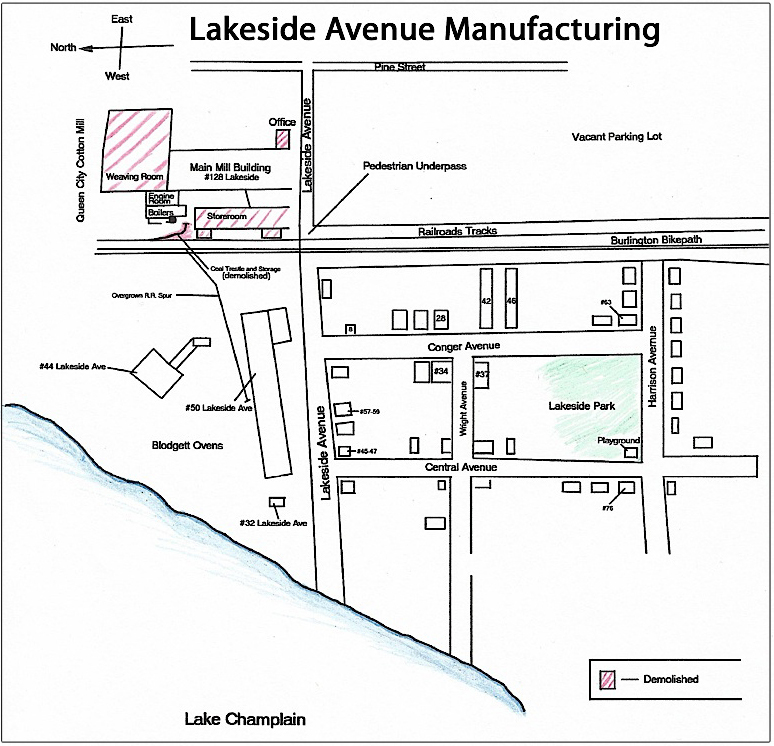 Lakeside Avenue manufacturing area