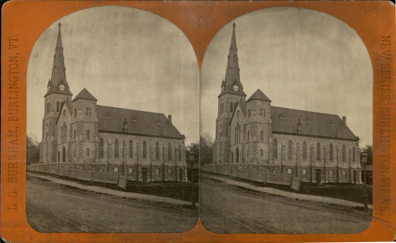 College Street Congregational Church looking southeast