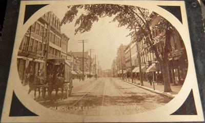 Circa 1890 view of Church Street