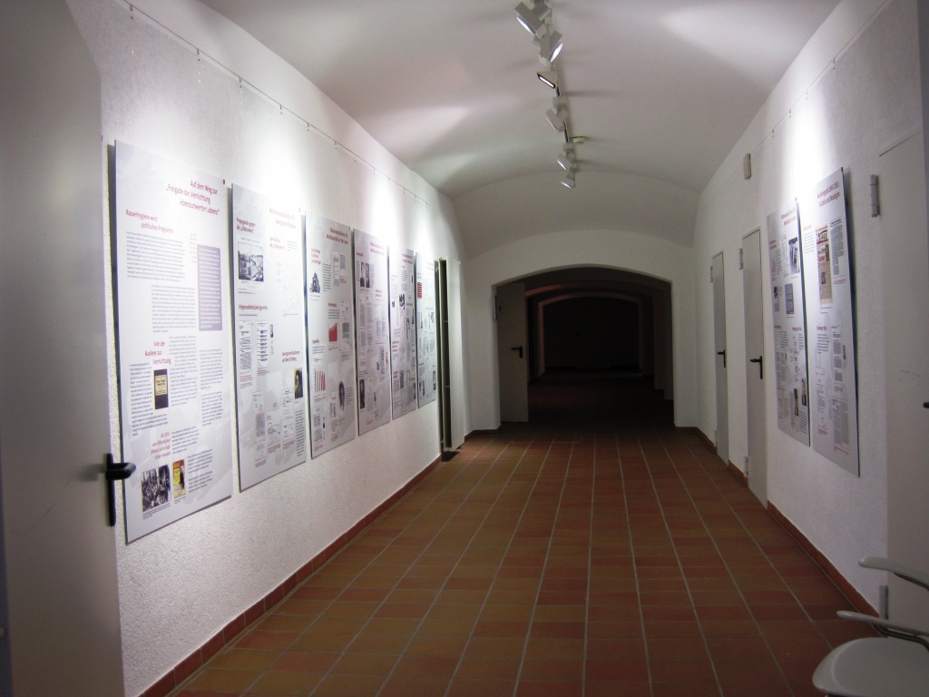 exhibit in building