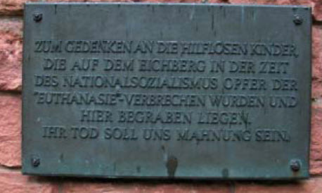 inscription at chapel Eichberg