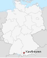 Kaufbeuren on a Map