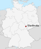 Map of Stadtroda
