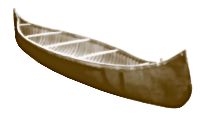 Harvesting birch bark and building canoes represents an annual Spring 