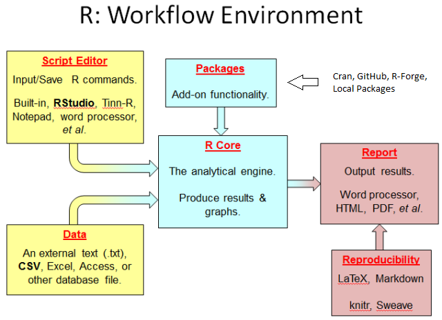 R workflow.