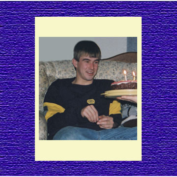 Picture of Philip on his 21st Birthday