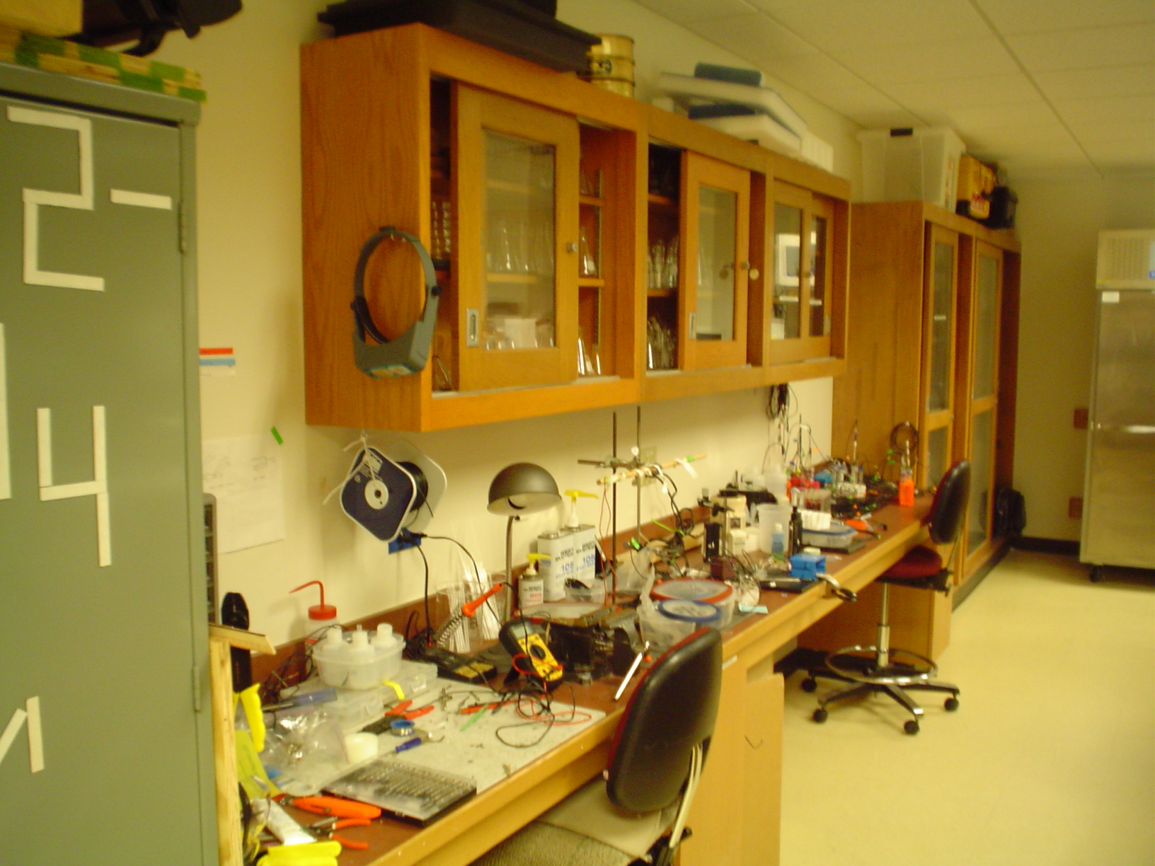 electrode construction area