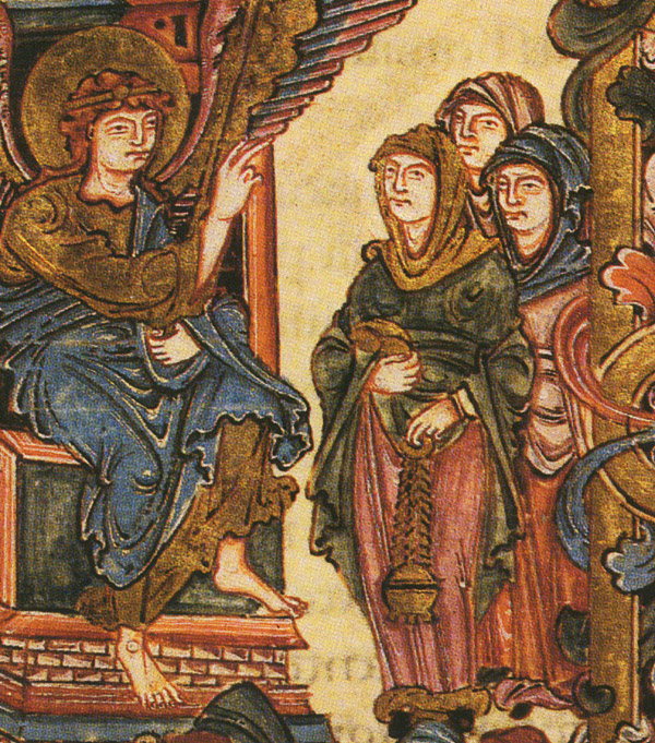 Detail from Benedictional of Archbishop Robert